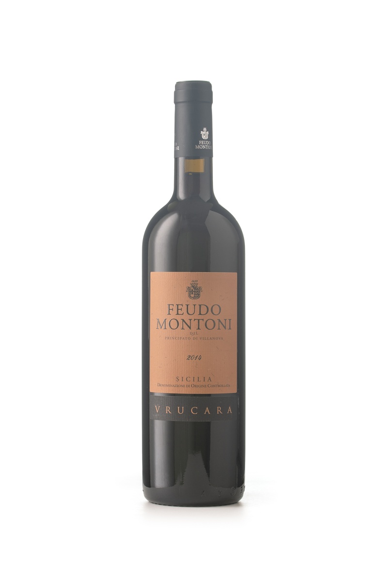 Вино Феудо Монтони Неро Д'авола Врукара, DOC, красное, сухое, 0.75л